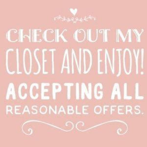 Come Check out my Closet